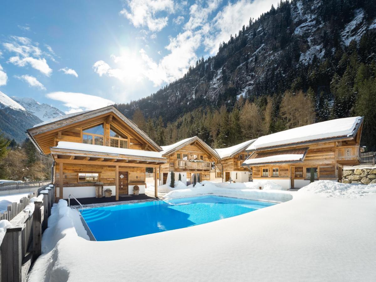 Wellnesshuettendorf Wiese Sankt Leonhard im Pitztal Exteriér fotografie