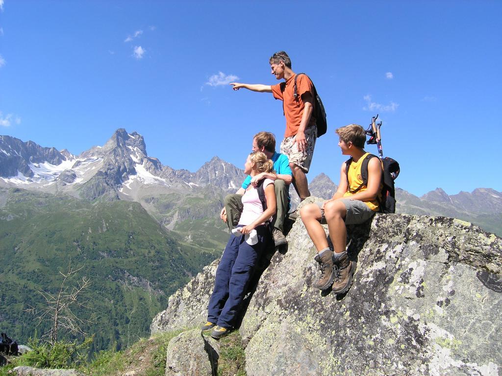 Wellnesshuettendorf Wiese Sankt Leonhard im Pitztal Exteriér fotografie