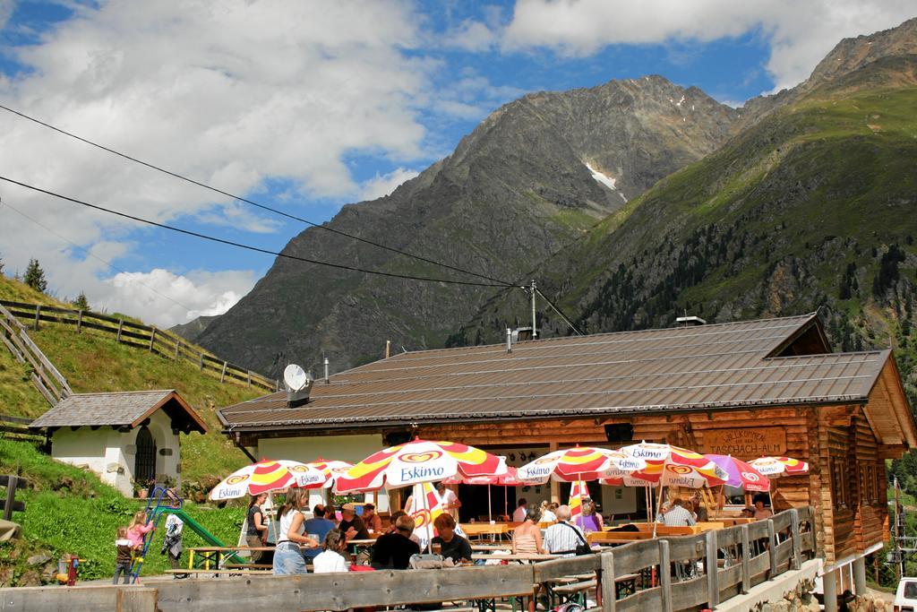 Wellnesshuettendorf Wiese Sankt Leonhard im Pitztal Exteriér fotografie