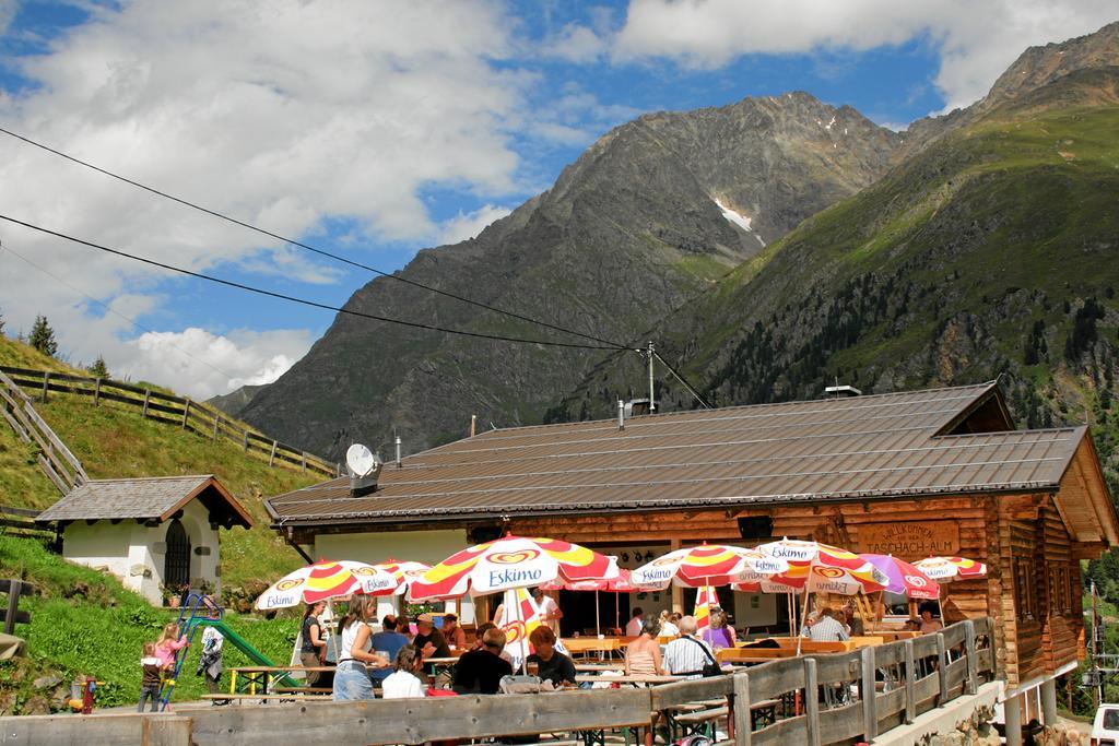 Wellnesshuttendorf Wiese Sankt Leonhard im Pitztal Exteriér fotografie