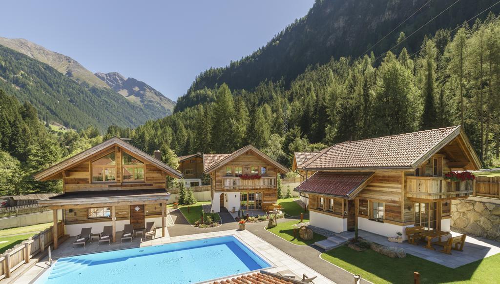 Wellnesshuttendorf Wiese Sankt Leonhard im Pitztal Exteriér fotografie