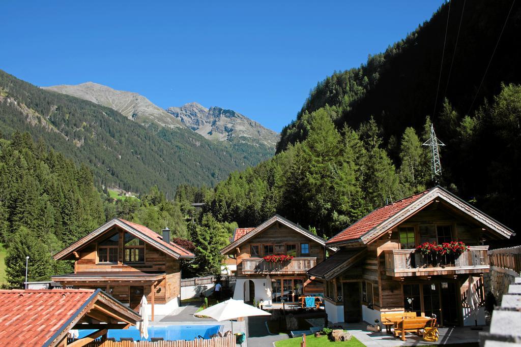 Wellnesshuttendorf Wiese Sankt Leonhard im Pitztal Exteriér fotografie